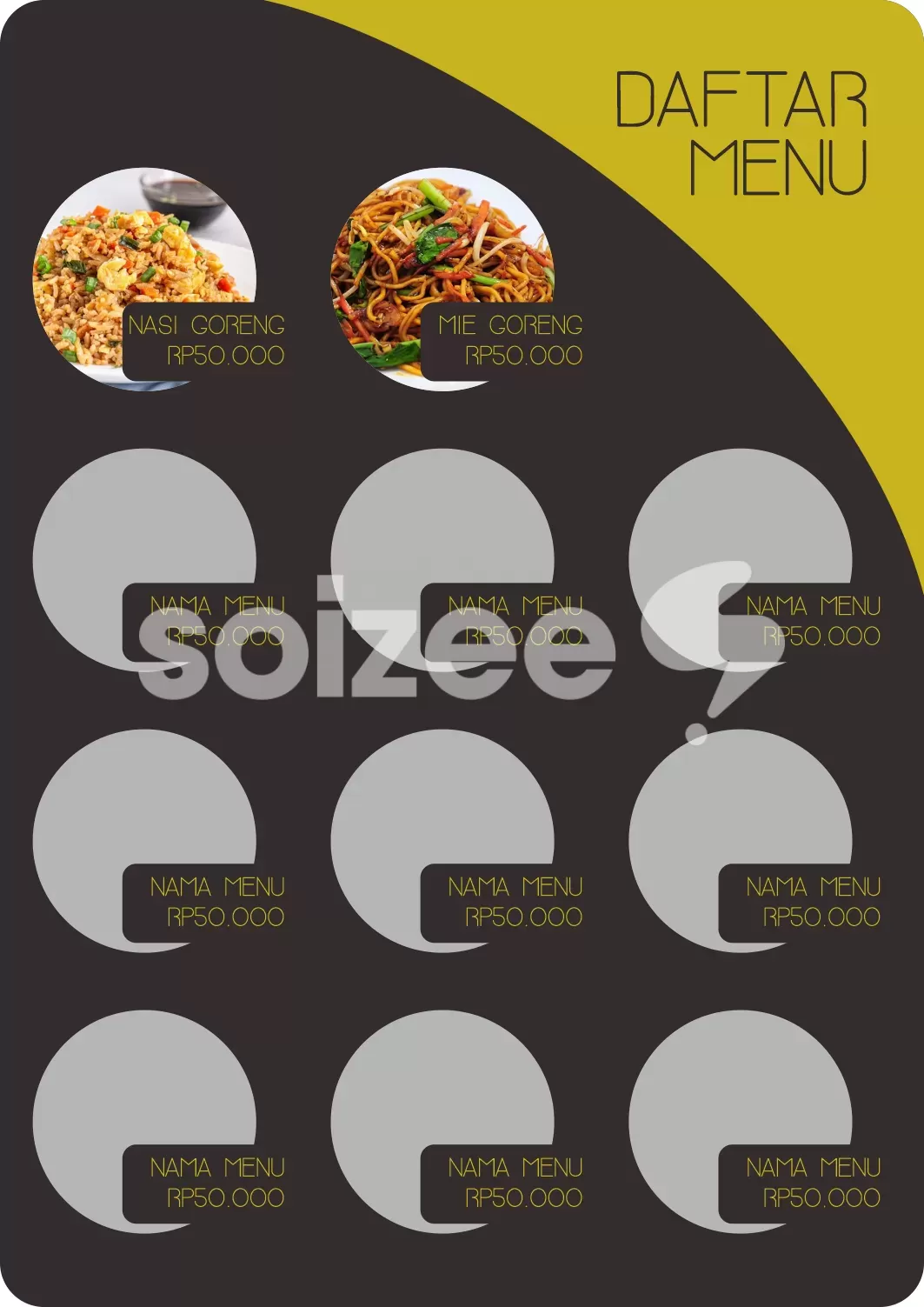 Detail Desain Daftar Menu Kosong Nomer 25
