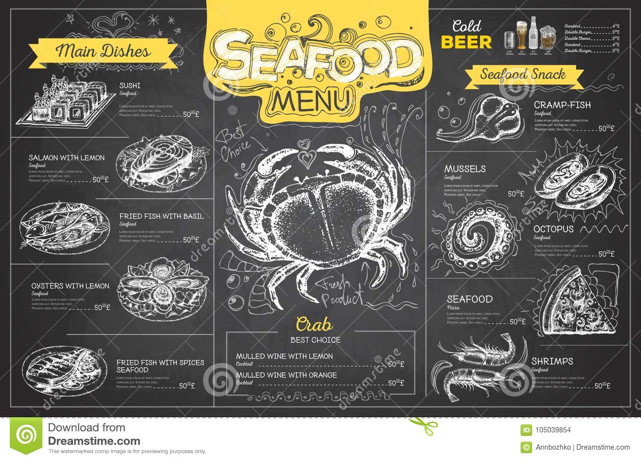 Detail Desain Daftar Menu Kosong Nomer 10