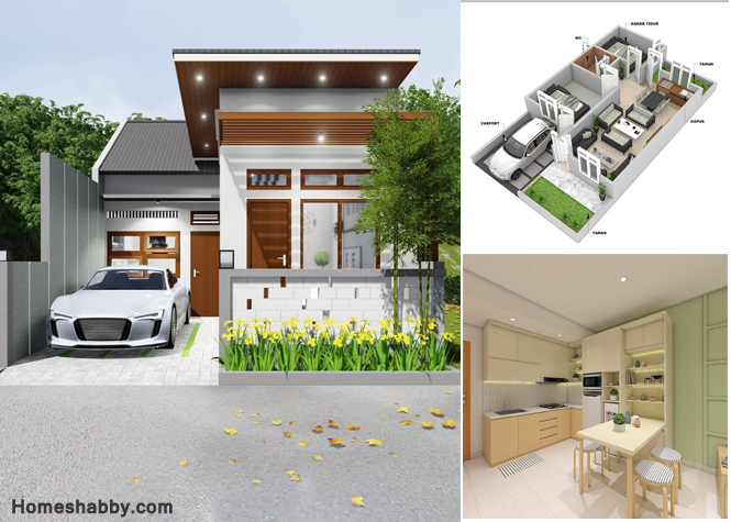 Detail Desain Dan Denah Rumah Minimalis Nomer 24