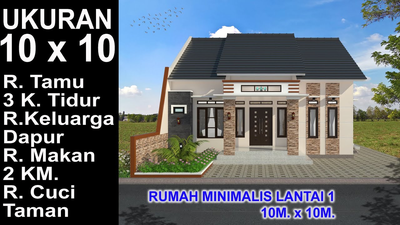 Detail Desain Dan Ukuran Rumah Minimalis Nomer 28