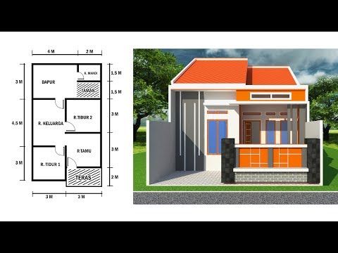 Detail Desain Dan Ukuran Rumah Minimalis Nomer 7