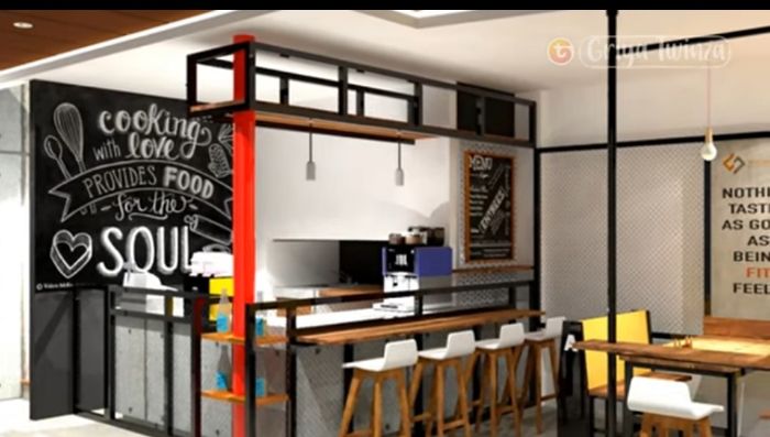 Desain Dapur Ala Cafe - KibrisPDR