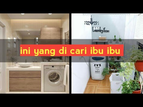 Detail Desain Dapur Dan Tempat Cuci Baju Minimalis Nomer 14