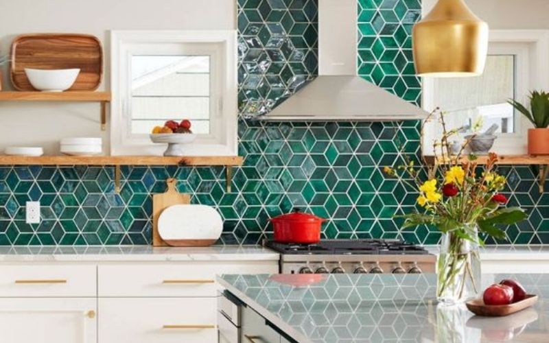 Detail Desain Dapur Hijau Sederhana Nomer 47