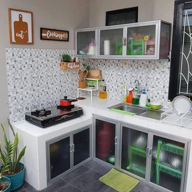 Detail Desain Dapur Kecil Bentuk L Nomer 10