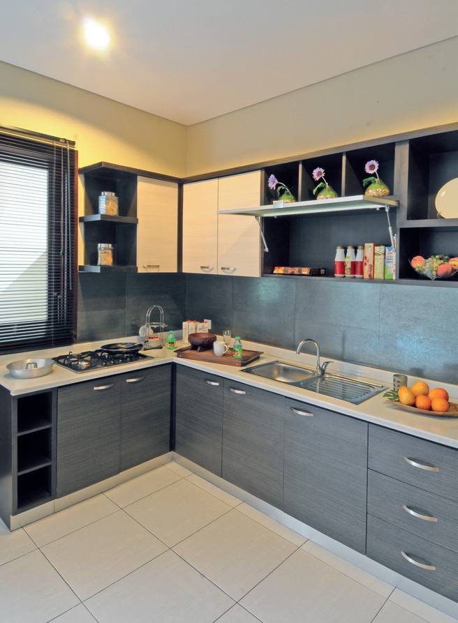 Detail Desain Dapur Kecil Bentuk L Nomer 12