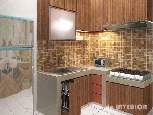 Detail Desain Dapur Kecil Bentuk L Nomer 21