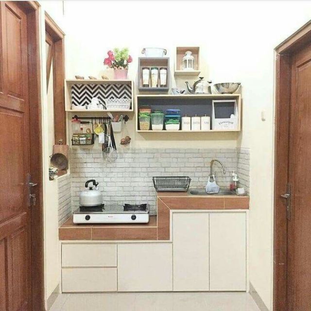 Detail Desain Dapur Kecil Bentuk L Nomer 52