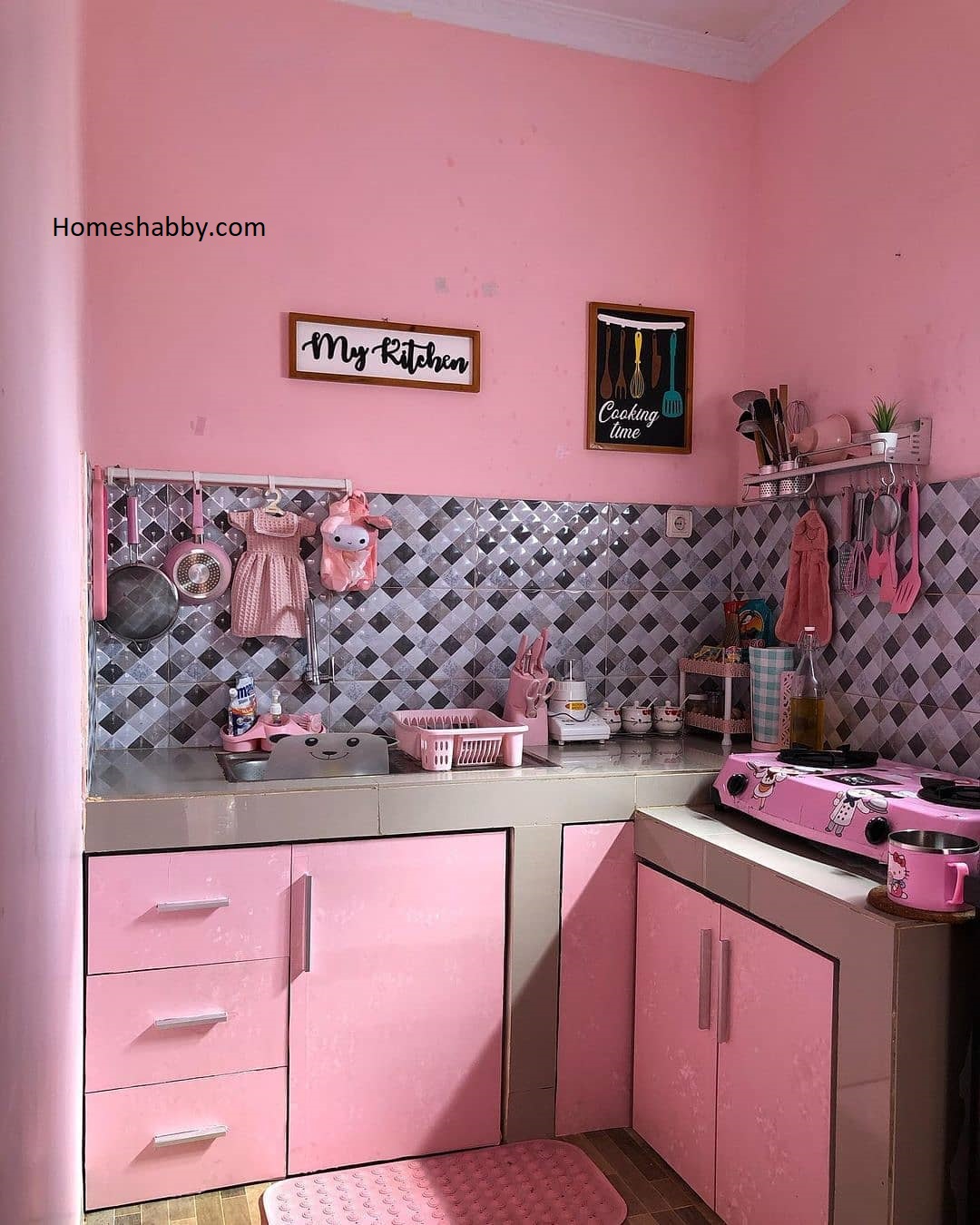 Detail Desain Dapur Kecil Bentuk L Nomer 6