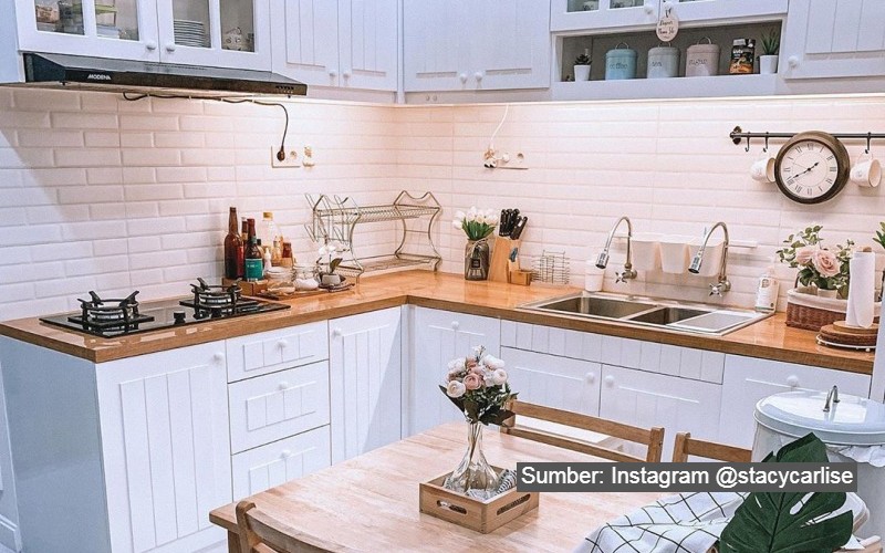 Detail Desain Dapur Kompor Tanam Nomer 2
