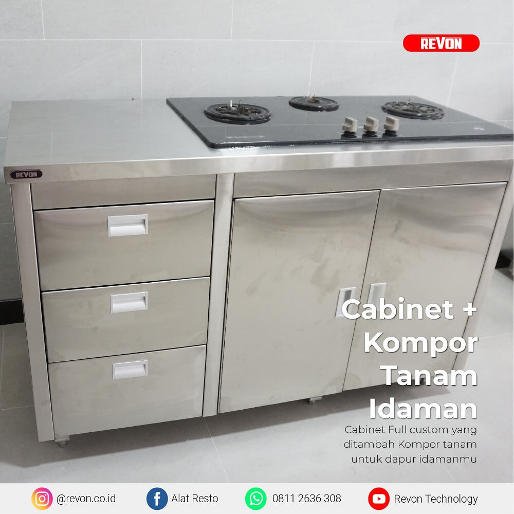 Detail Desain Dapur Kompor Tanam Nomer 49