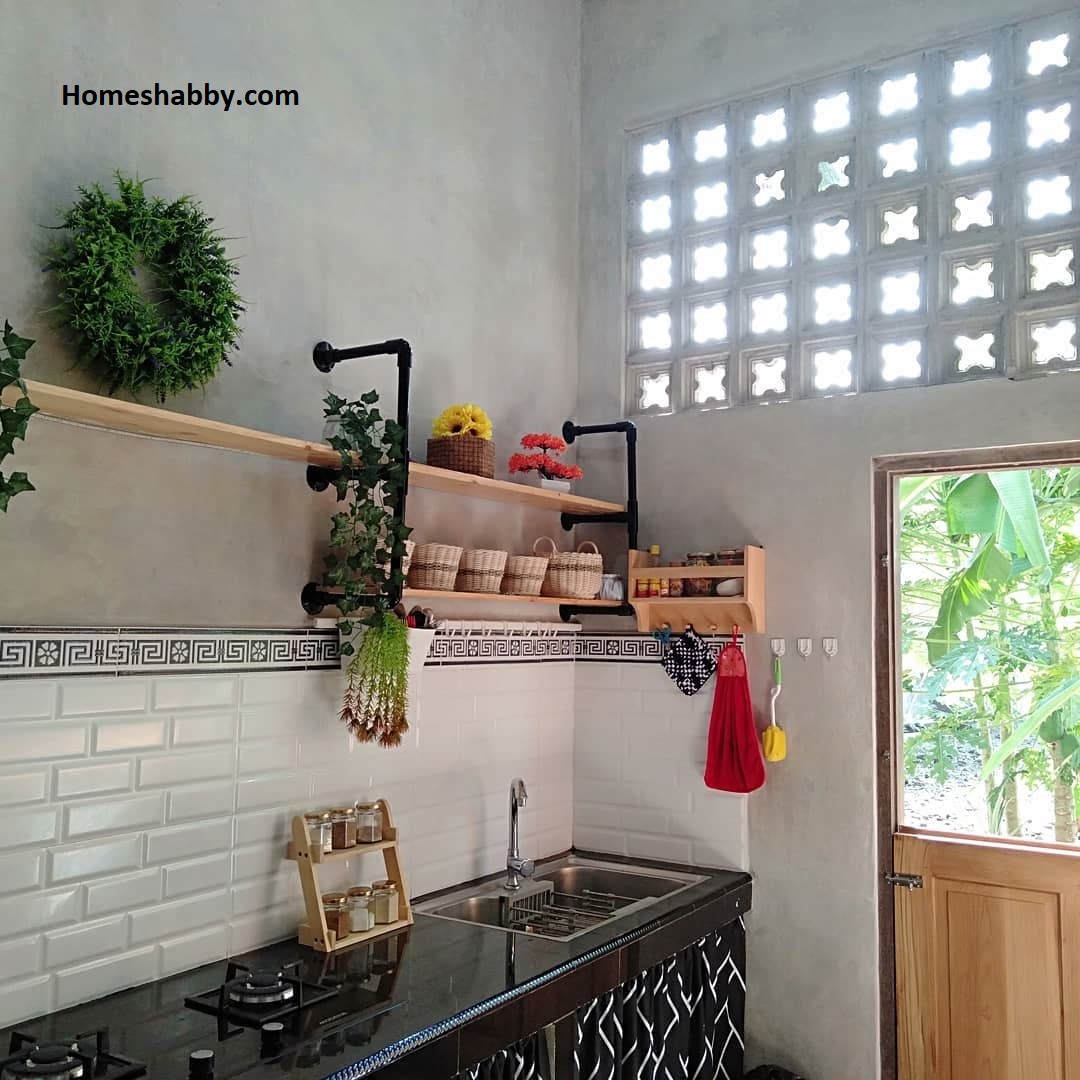 Detail Desain Dapur Kompor Tanam Nomer 10