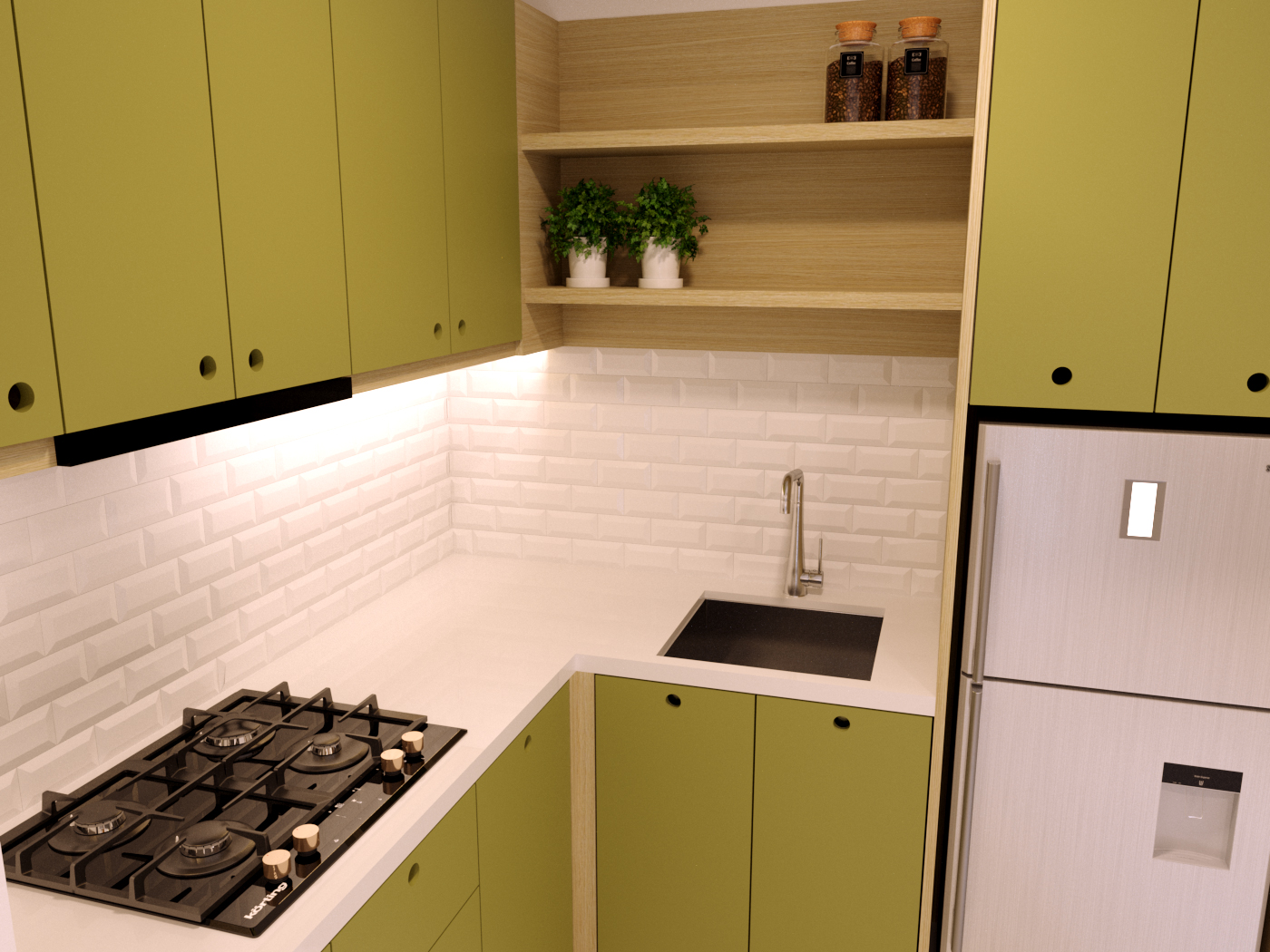 Detail Desain Dapur Minimalis 2x2 Nomer 45