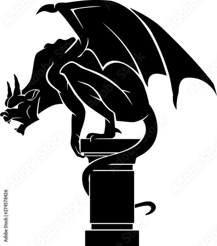 Detail Gargoyle Mythologie Nomer 9