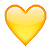 Detail Gelbes Herz Emoji Nomer 9