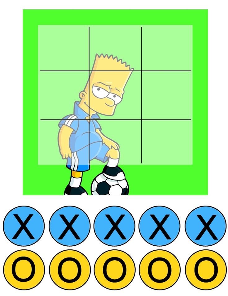 Detail Simpsons Tic Tac Toe Nomer 2