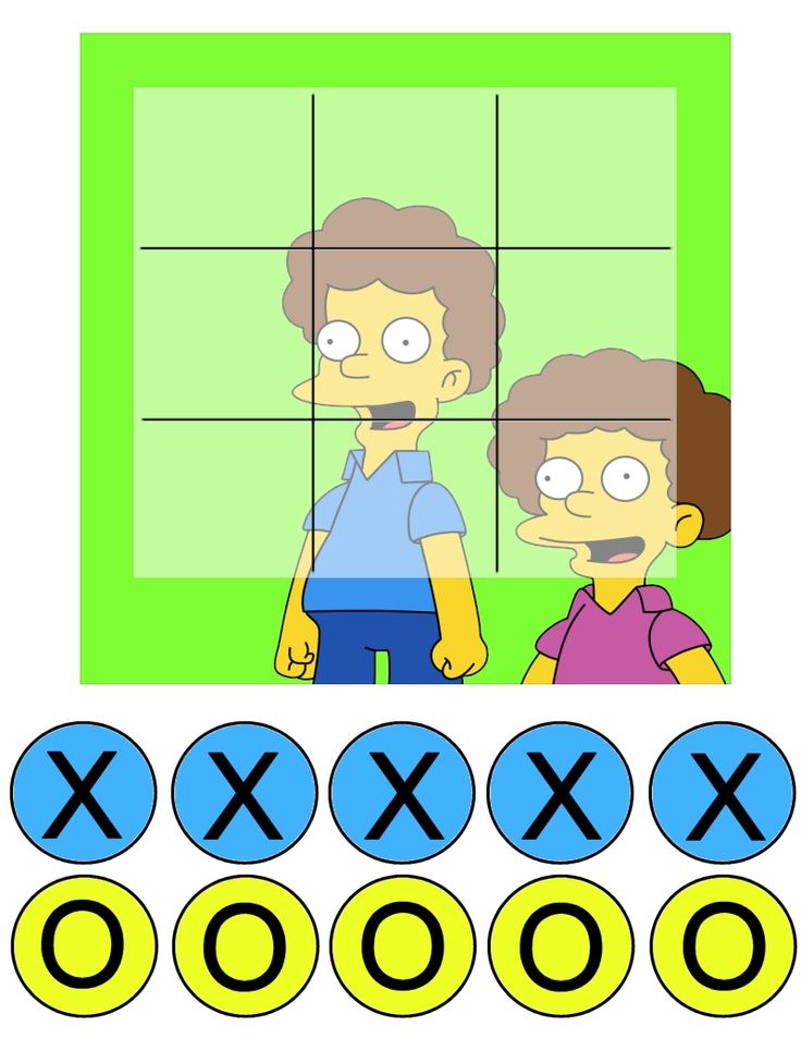 Detail Simpsons Tic Tac Toe Nomer 5