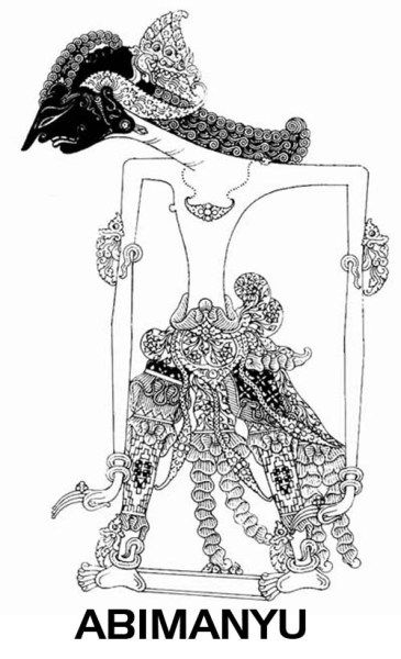 Detail Gambar Wayang Arjuna Hitam Putih Nomer 29