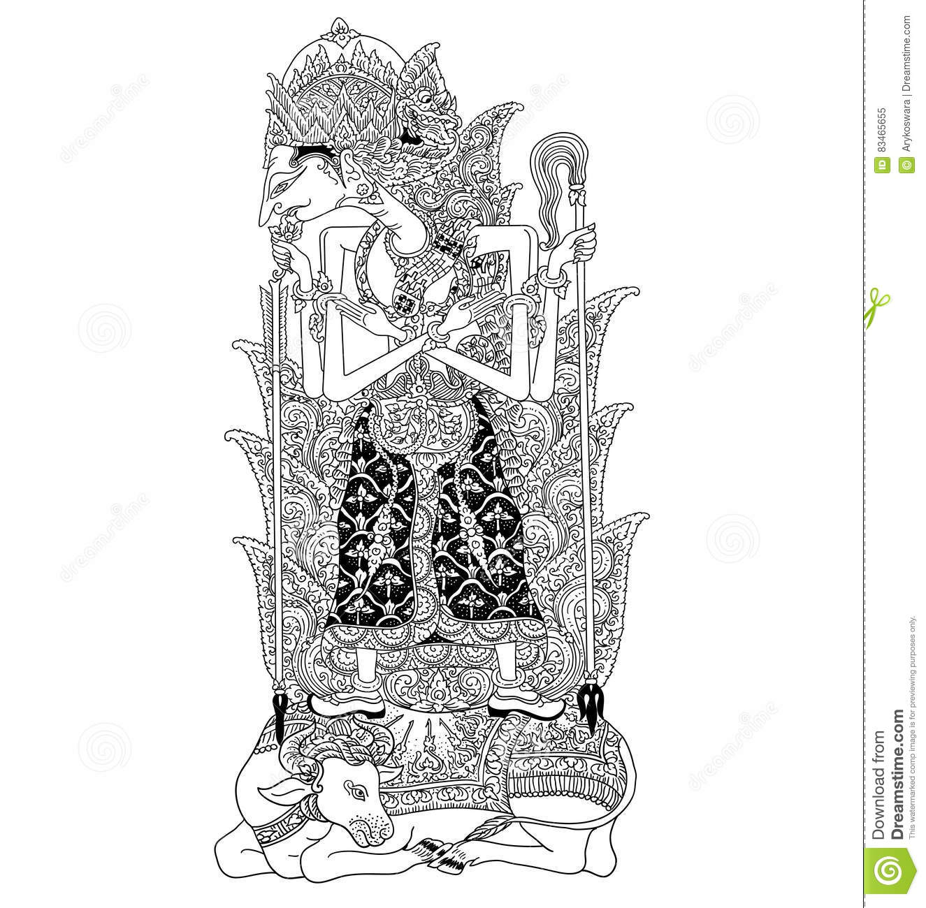 Detail Gambar Wayang Batara Guru Nomer 8