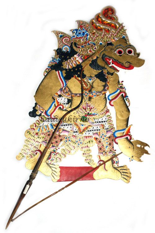 Detail Gambar Wayang Batara Kala Nomer 12