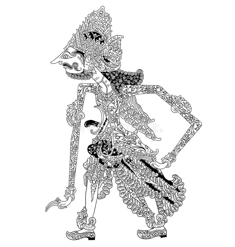 Detail Gambar Wayang Batara Kala Nomer 15