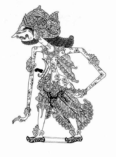 Detail Gambar Wayang Batara Kala Nomer 44