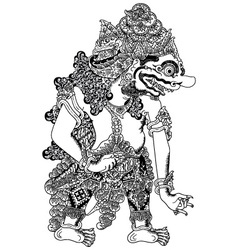 Detail Gambar Wayang Batara Kala Nomer 7