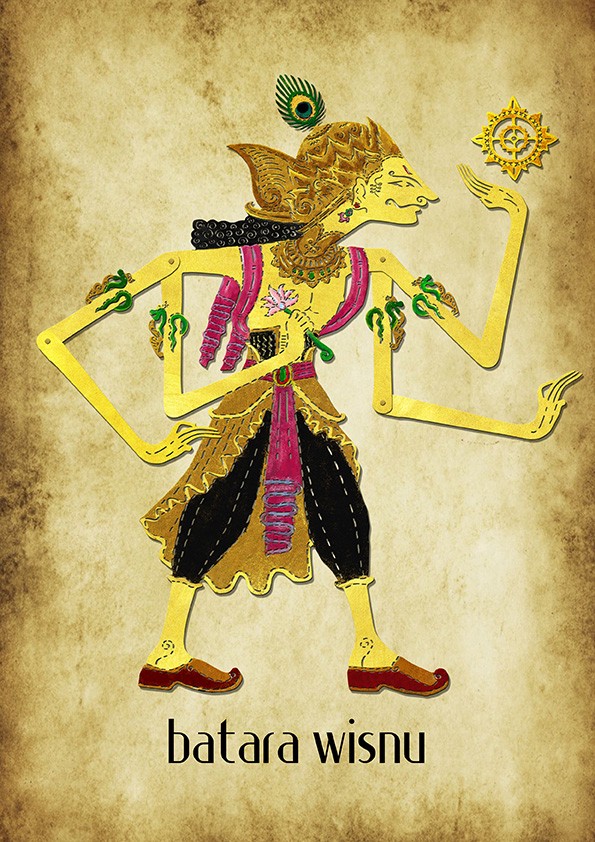 Detail Gambar Wayang Batara Wisnu Nomer 36