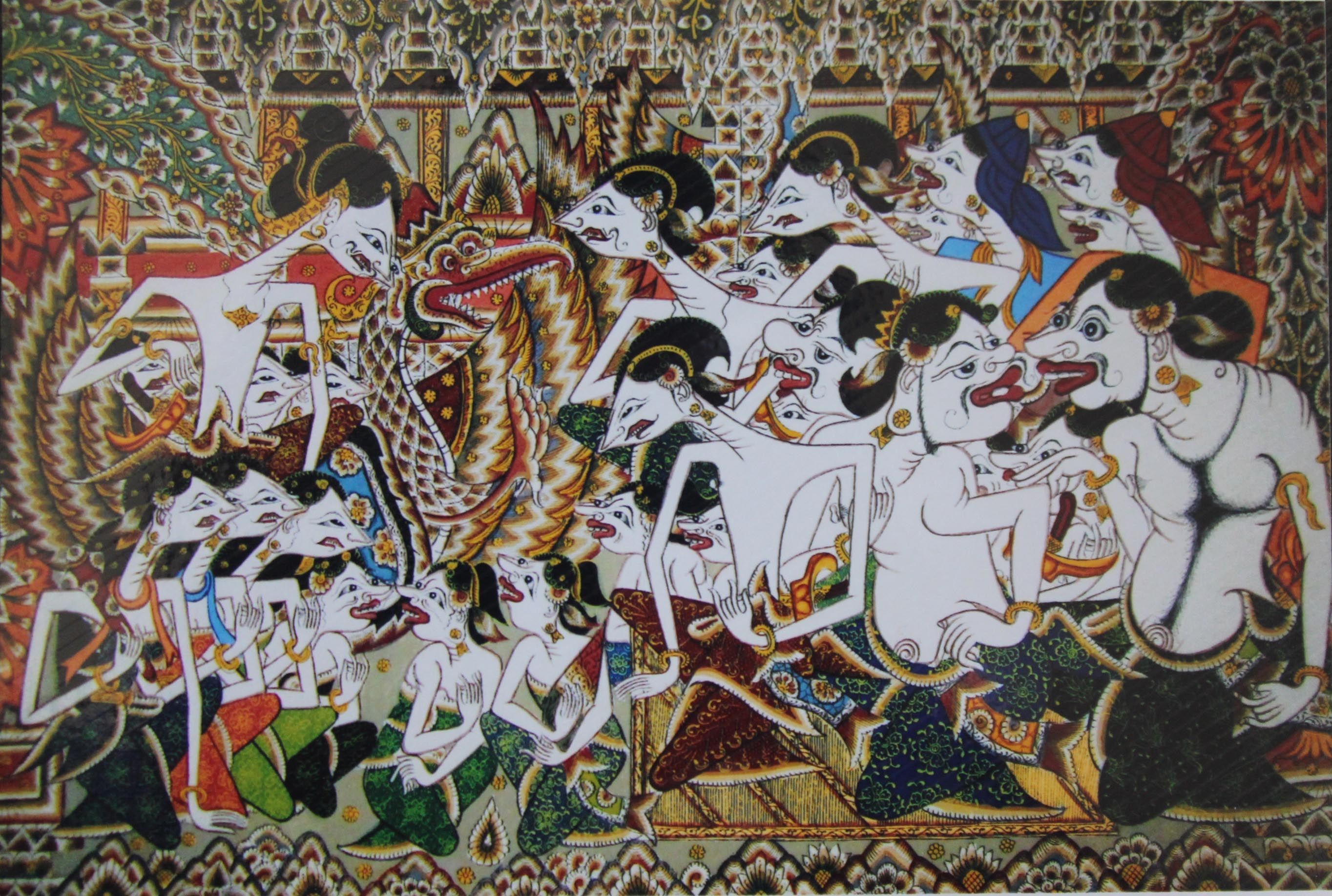 Detail Gambar Wayang Beber Nomer 11