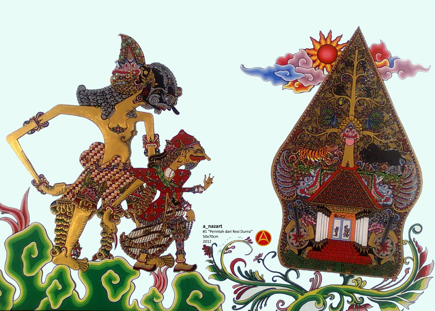 Detail Gambar Wayang Bima X Nomer 37