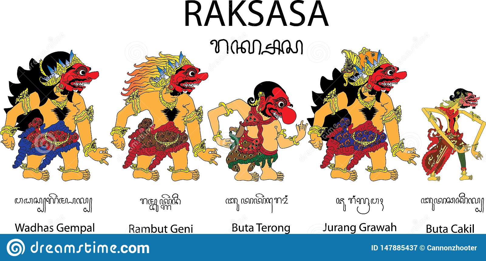Detail Gambar Wayang Buta Nomer 6