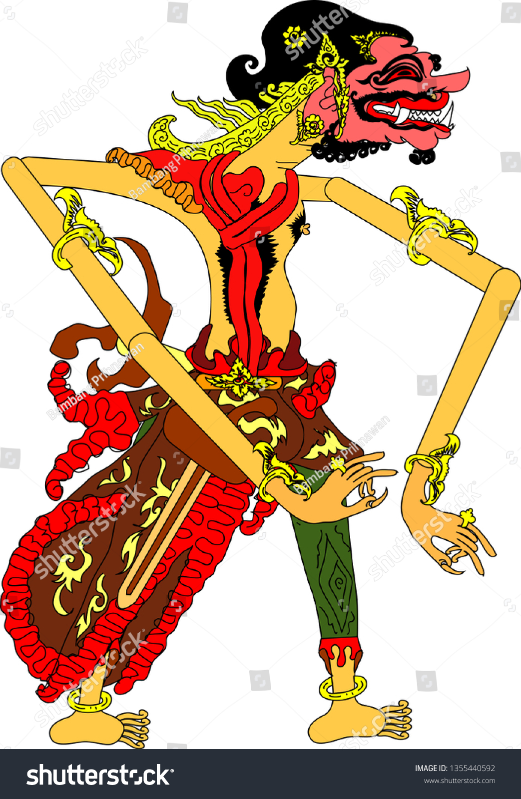 Detail Gambar Wayang Buta Nomer 8