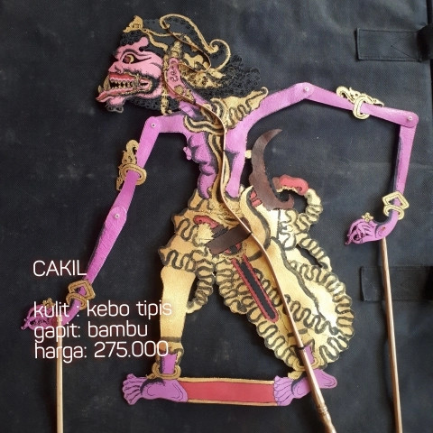 Detail Gambar Wayang Cakil Nomer 28