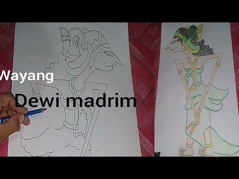 Detail Gambar Wayang Dewi Madrim Nomer 15