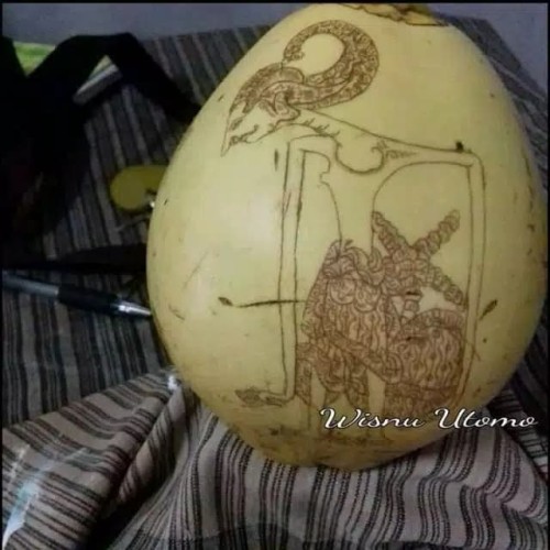 Detail Gambar Wayang Di Kelapa Nomer 15