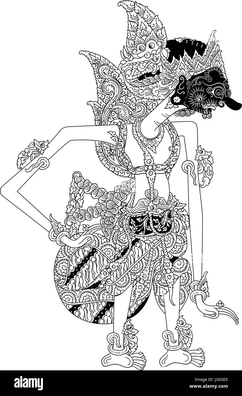 Detail Gambar Wayang Dursasana Nomer 22