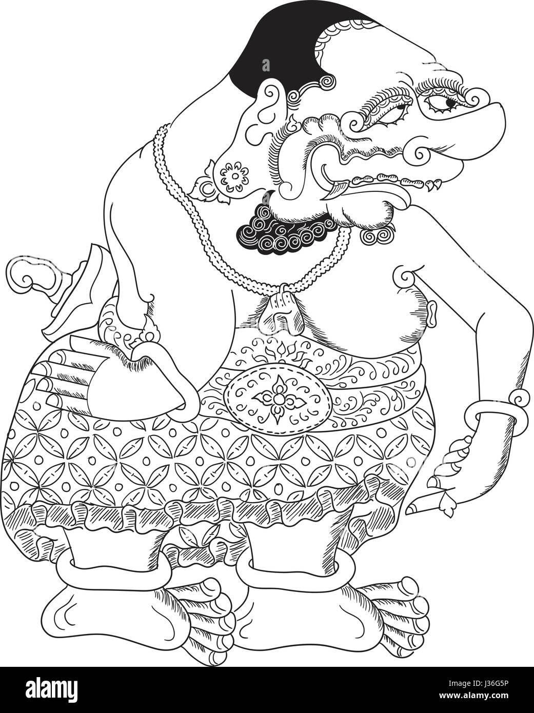 Detail Gambar Wayang Erawati Nomer 22