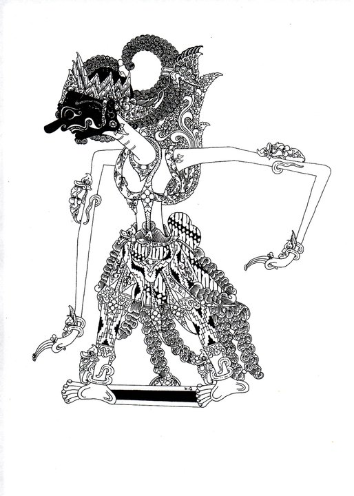 Detail Gambar Wayang Gatotkaca Nomer 24