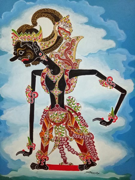 Detail Gambar Wayang Gatotkaca Nomer 30