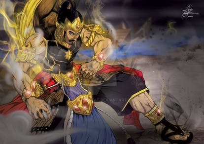 Detail Gambar Wayang Gatotkaca Nomer 36