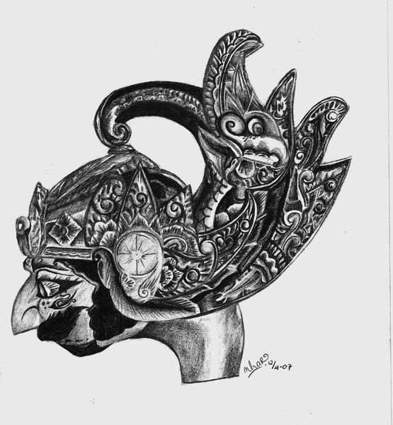Detail Gambar Wayang Gatotkaca Nomer 49