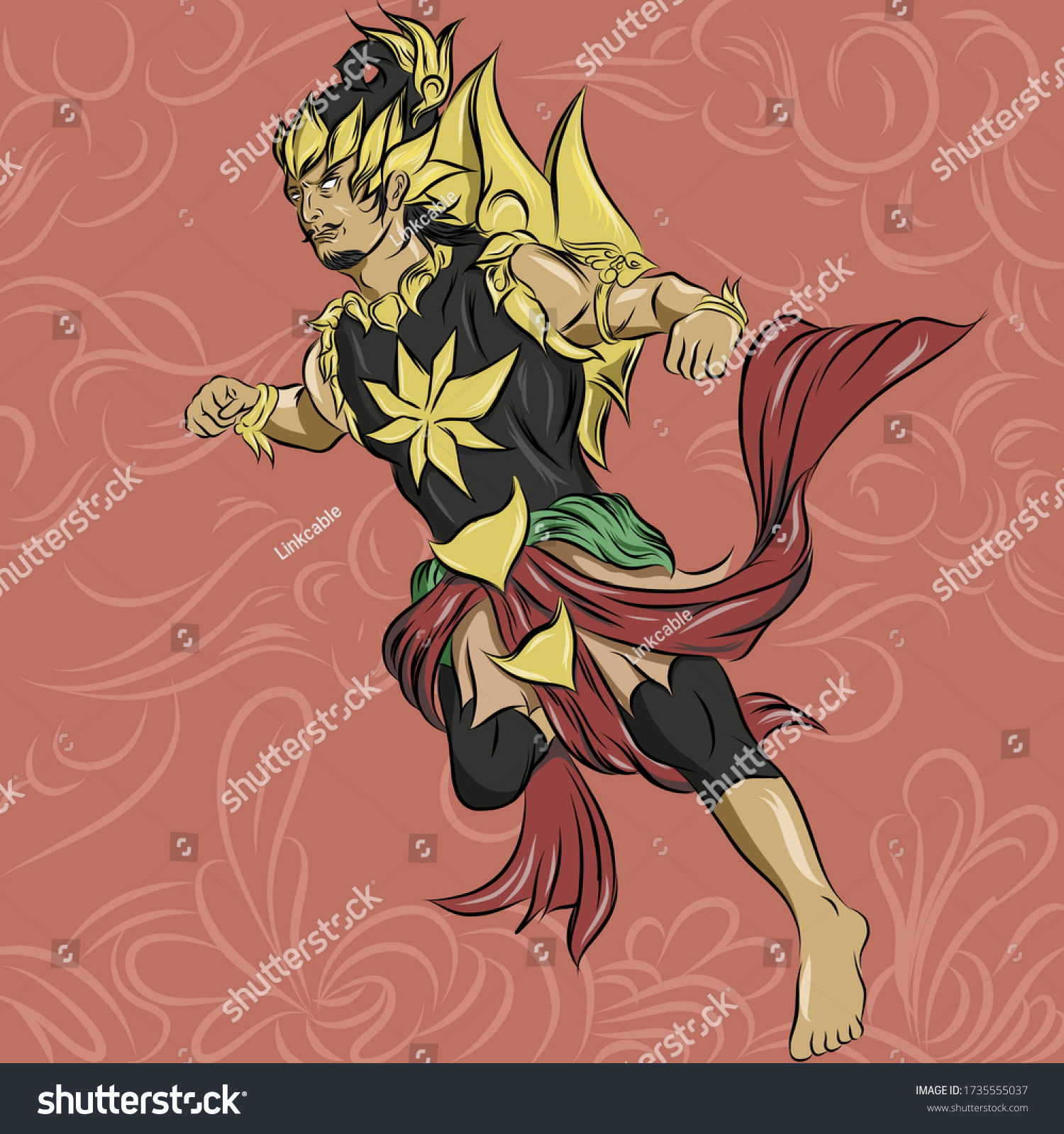 Detail Gambar Wayang Gatotkaca Nomer 51