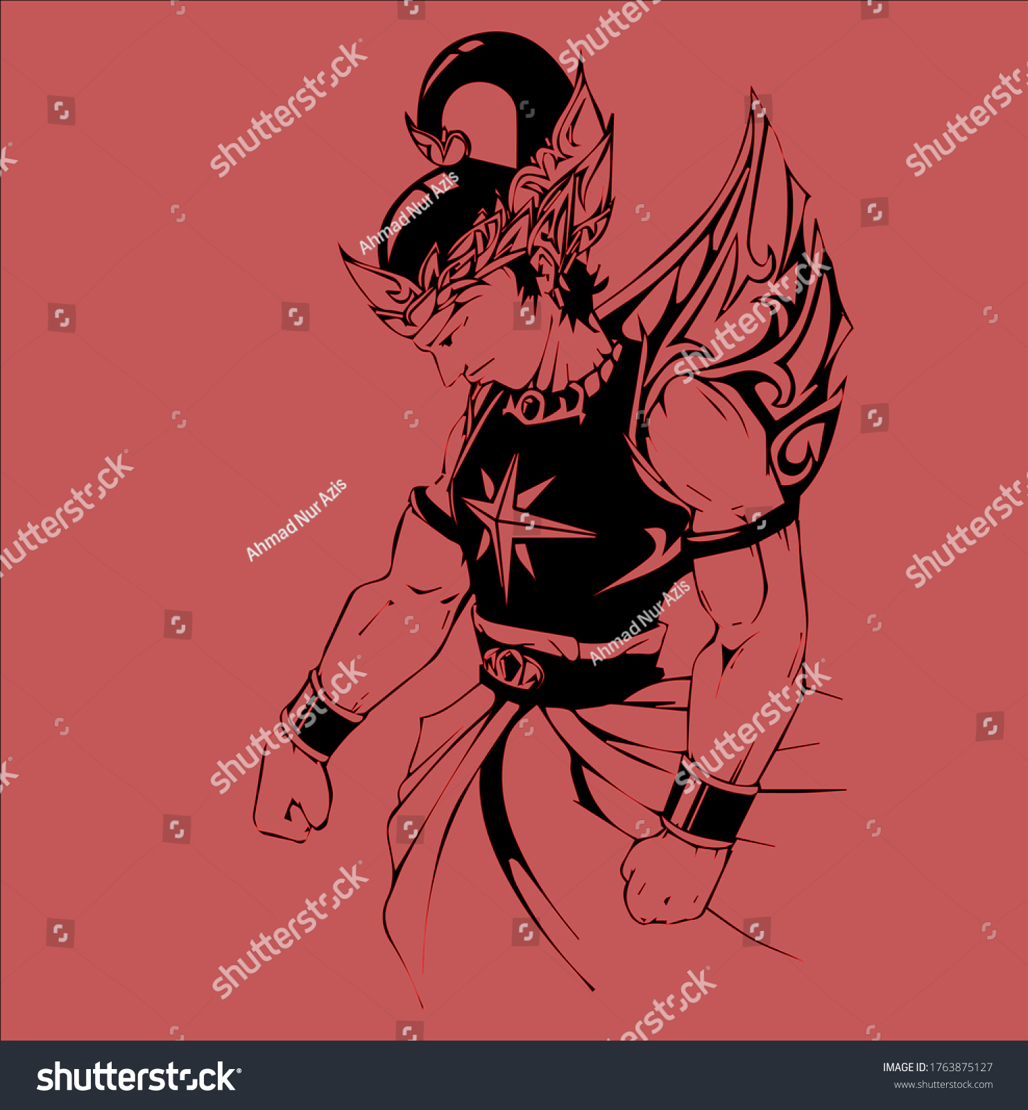 Detail Gambar Wayang Gatotkaca Nomer 52