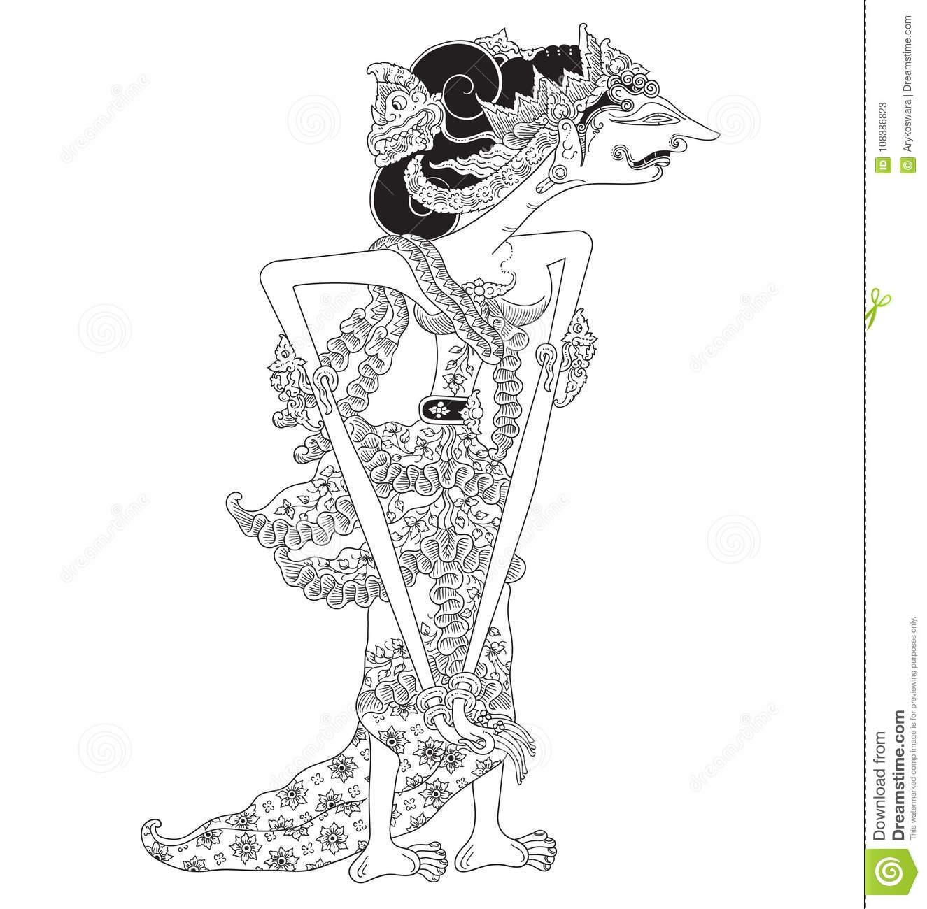 Detail Gambar Wayang Gendhari Nomer 29