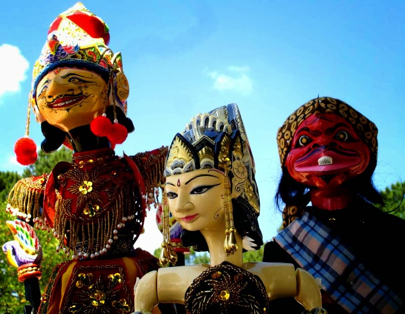 Detail Gambar Wayang Golek Cepot Tertawa Nomer 18