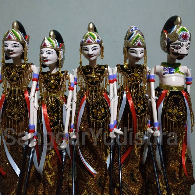 Detail Gambar Wayang Golek Pandawa Lima Nomer 6