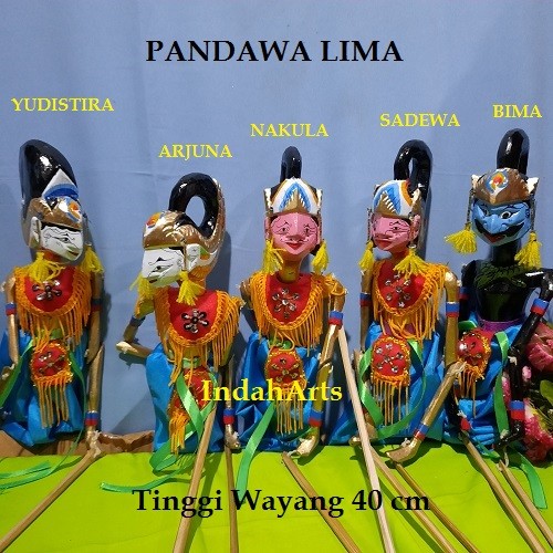 Detail Gambar Wayang Golek Pandawa Lima Nomer 8