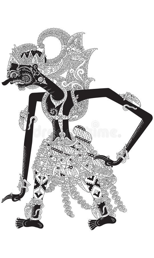 Detail Gambar Wayang Hitam Putih Nomer 28