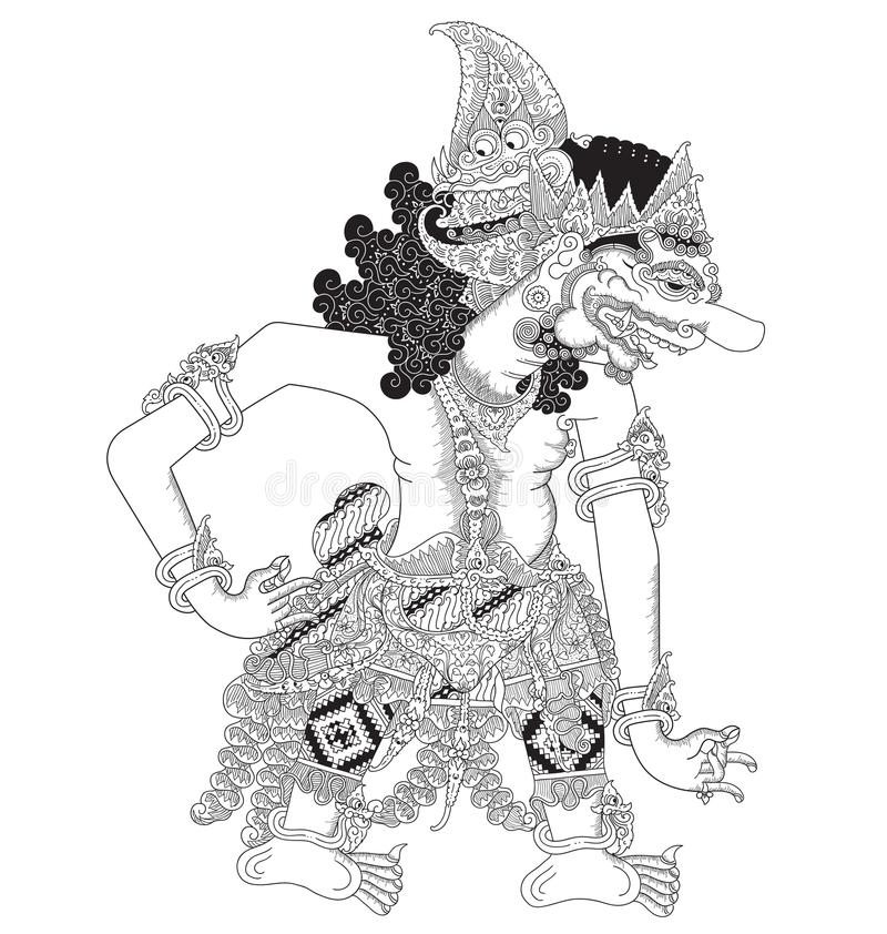 Detail Gambar Wayang Hitam Putih Nomer 55