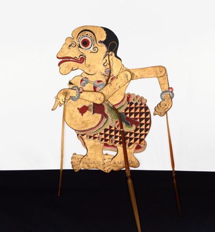 Detail Gambar Wayang Kulit Bagong Nomer 11